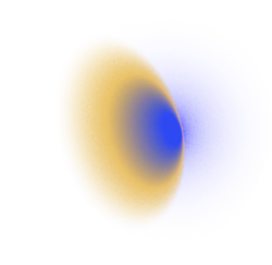 A blobby shape with a gradient fill.