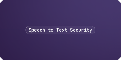 Speech-to-text Security