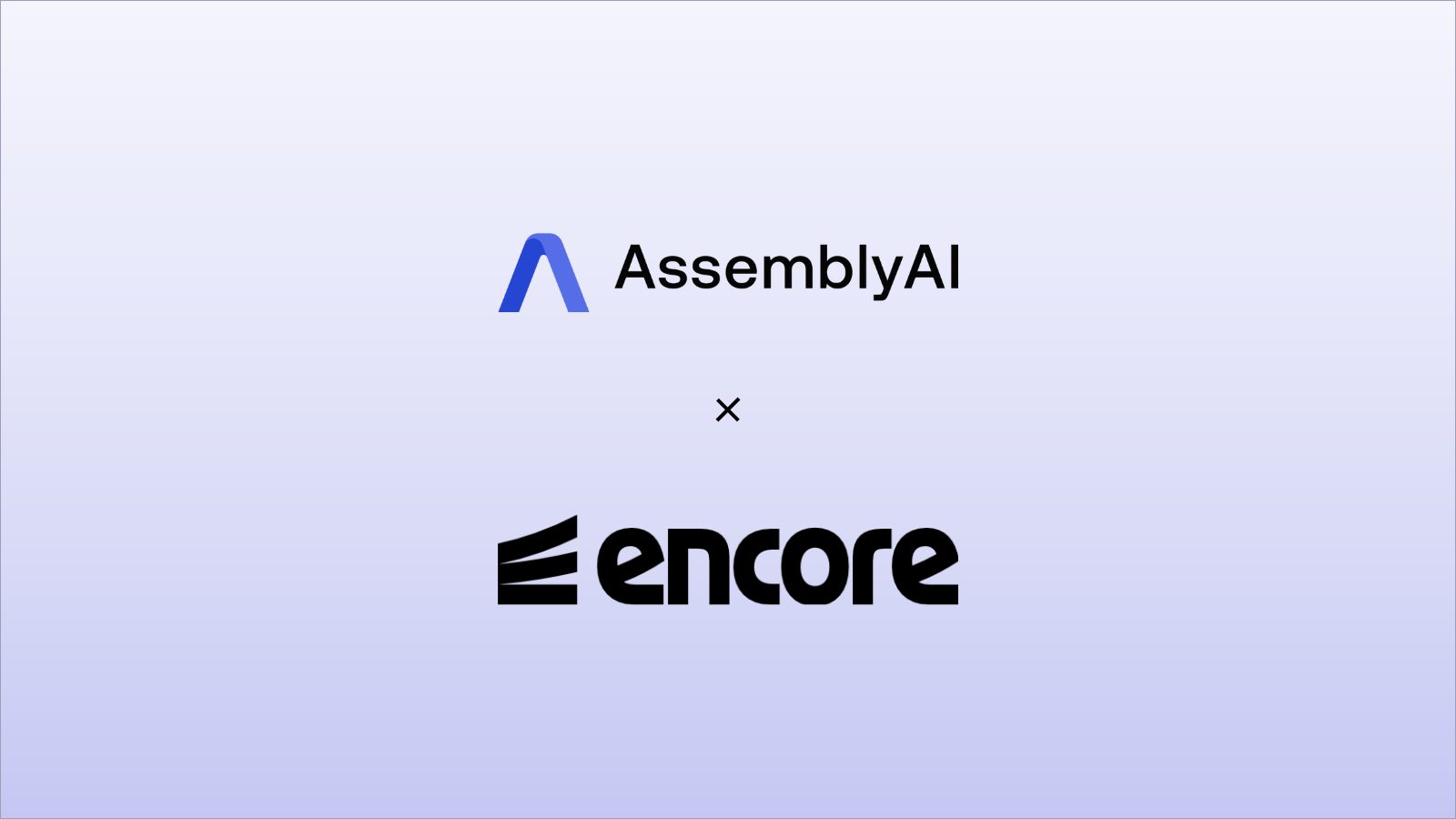 Announcing the AssemblyAI Starter App for Encore