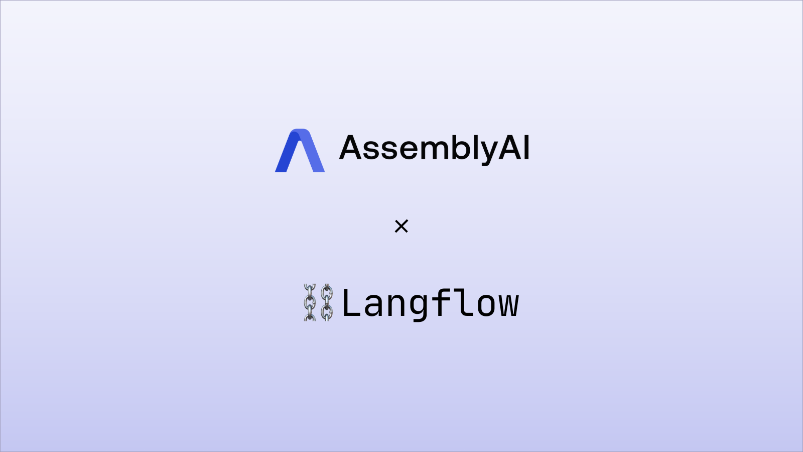 Introducing the AssemblyAI integration for Langflow