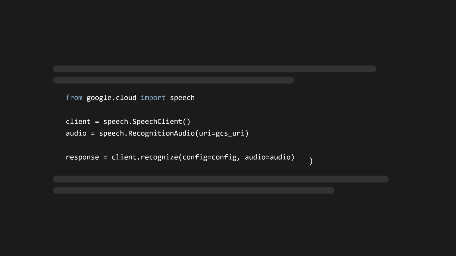 How to use Google's Speech-to-Text API to transcribe audio in Python