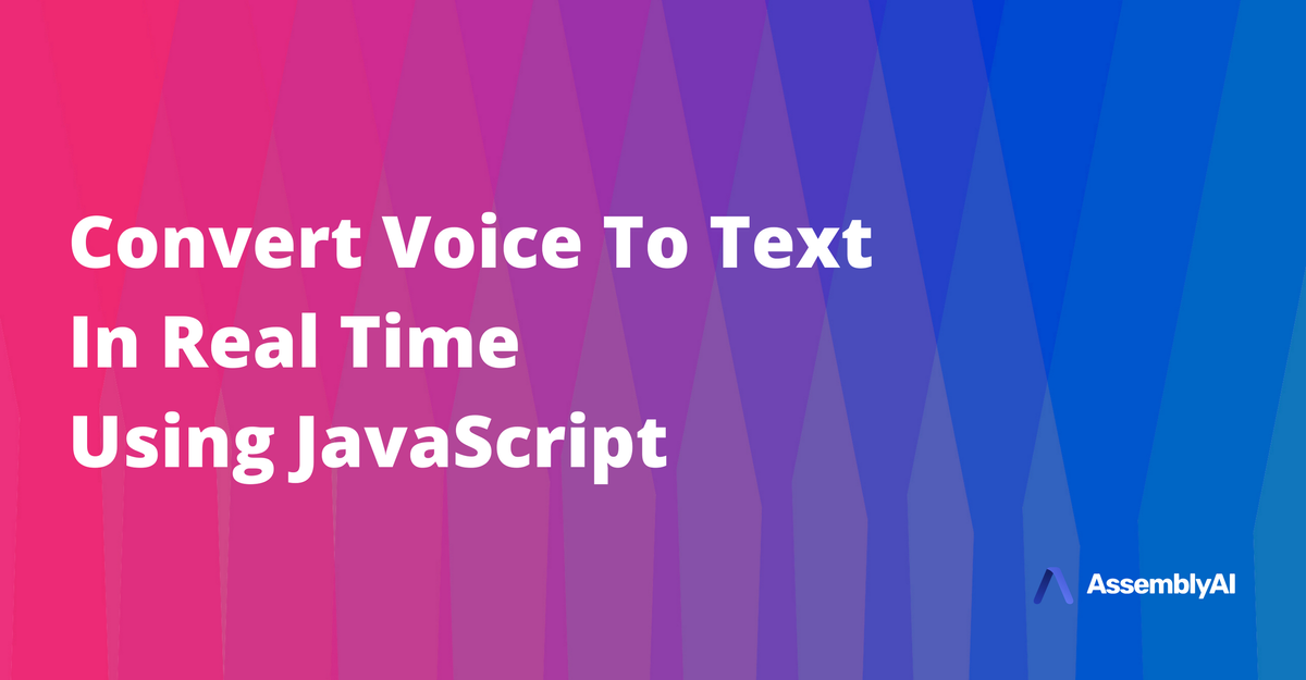 speech to text javascript library